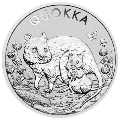 Srebrna Moneta Australian Quokka 2021, 1 uncja