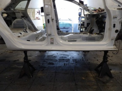 Seat ibiza iv kombi порог правый lb9a фото №1