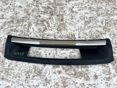 Porsche cayenne 7p5 защита спойлер накладка задняя фото №1