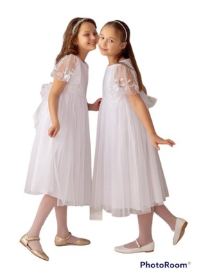 ANLB Sukienka komunijna biała r 152