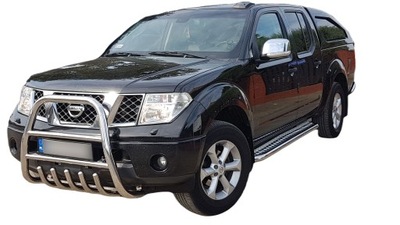 NISSAN NAVARA D40 2005-2016 BULL BAR PARACHOQUE ESCALONES LADO POTENTE BUEN ESTADO  