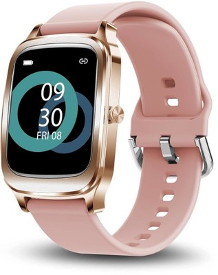 Smartwatch Nerunsa złoty 1,65" IP67 Bluetooth