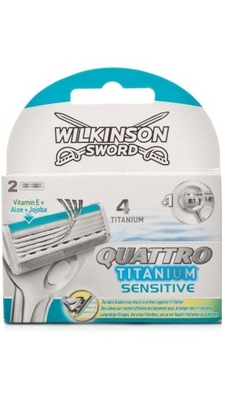 Wilkinson Quattro titanium wkłady do maszynek 4szt