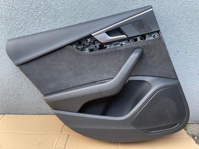 Audi a5 8w sportback обшивка дверь левый задняя alcantara фото №1