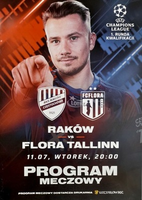 Program Raków Częstochowa - Flora Tallinn El. LM