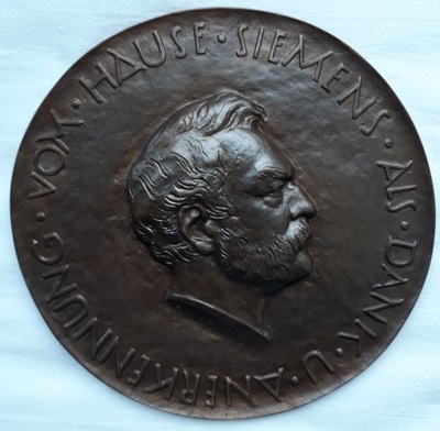 Medal z brązu VOM HAUSE SIEMENS