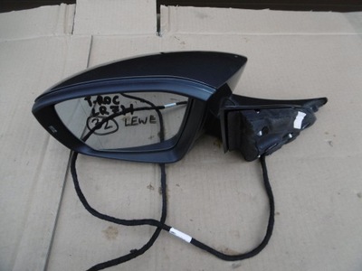 Дзеркало ліва vw t-roc лак: lr7h 9 pin europa фото №1