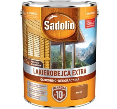 Sadolin Lakierobejca Extra Mahoń 5L