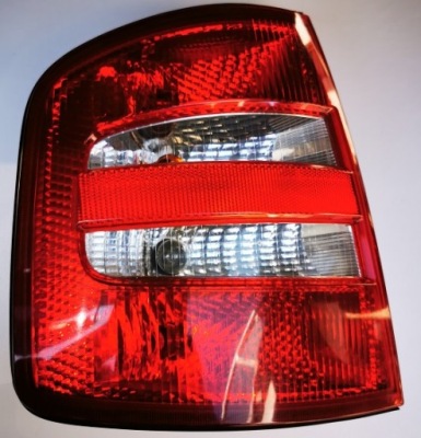 Skoda fabia i лампа задняя задняя левая lift 1e0945112b фото №1