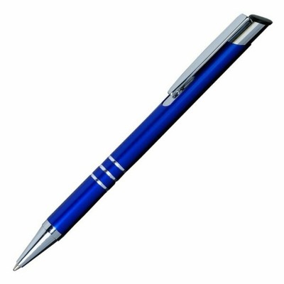 Aluminiowy długopis ~ niebieski