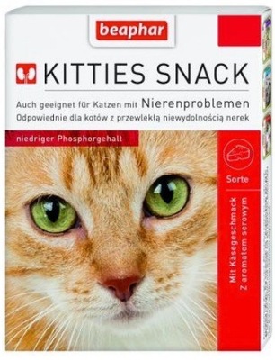 Beaphar Kitties Snack - przysmak dla kotów 75 tabl