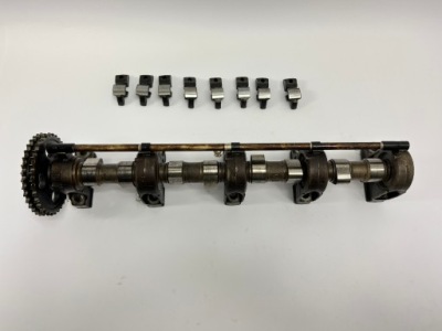 Вал распределительного вала комплект  опоры клавиши mercedes w126 380 v8 r107 m116 m117 фото №1