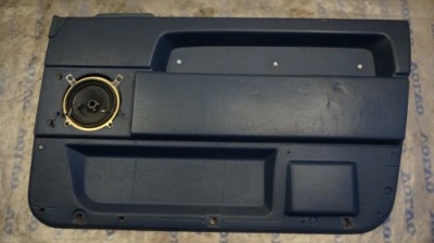 Volvo 740 760 940 обшивка двері правий granatowy фото №1