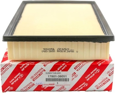 TOYOTA CON 17801-38051 FILTRO AIRE  