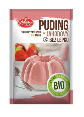 BUDYŃ TRUSKAWKOWY BEZGLUTENOWY BIO 40 g AMYLON