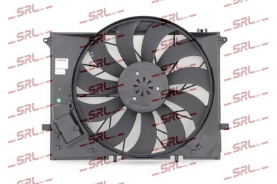 Вентилятор с корпус кронштейном mercedes s-klasa 220 98- фото №1