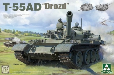 T-55AD "Drozd" Takom 2166 skala 1/35