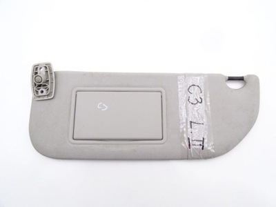 Citroen c3 ii 09-16 защита солнцезащитная левая фото №1