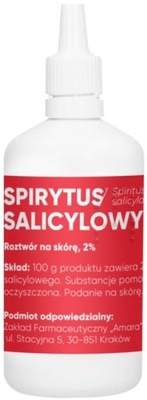 Amara spirytus salicylowy 2% 100 g