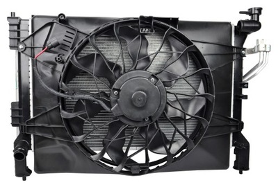 Комплект радиатор hyundai sonata 2014 - 2020 фото №1