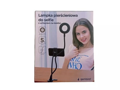 Lampa pierścieniowa Gembird DN-LED-RING4-PH-01