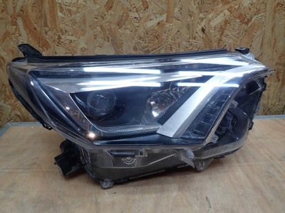 Лампа правая фара full led toyota rav4 iv lift фото №1
