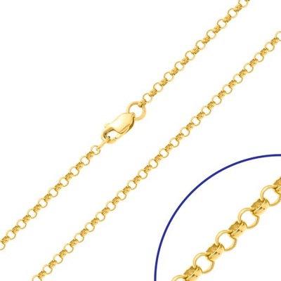 Złoty łańcuszek - Rollo 60 cm - pr. 585