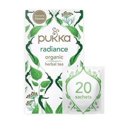 Herbata Radiance BIO 20 saszetek Pukka