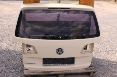 Кришка багажника скло кришки задня vw touran ii фото №1