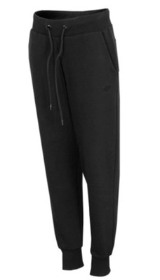 Dresowe spodnie damskie 4F SPDD350 Z22 S Czarny