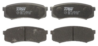 Тормозная колодка тормозной kpl. задняя lexus gx, rx, toyota fj фото №1