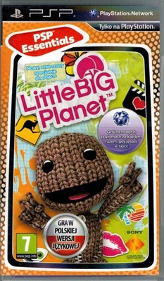 LITTLE BIG PLANET PL PSP - DLA DZIECI PO POLSKU !