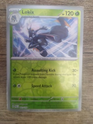 Lokix RARE r.Holo Paldea Evolved 022/193