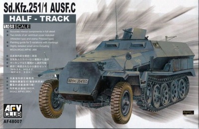 Sd.Kfz. 251/1 Ausf. C 1:48 AFV Club 48007