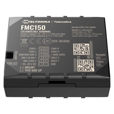 TELTONIKA FMC150 4G LTE TRAGALUZ ENTREGA  