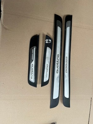 Audi a4 b8 allroad накладка поріг комплект фото №1