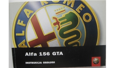 ALFA ROMEO 156 GTA BOOK SERVICE ALFA 156 GTA PL  