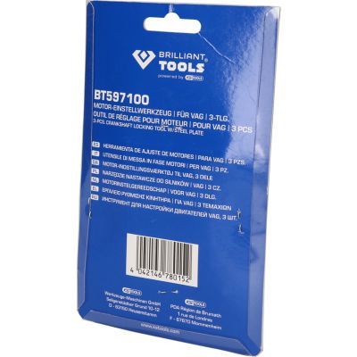 KS TOOLS BT597100 KSTOOLS KOMPLEKTAS ĮRANKIŲ NASTAWCZYCH : VARIKLIS 