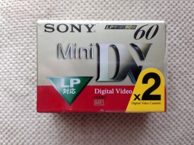 Kaseta Mini DV Sony DVM60, 2-pack(MiniDV)