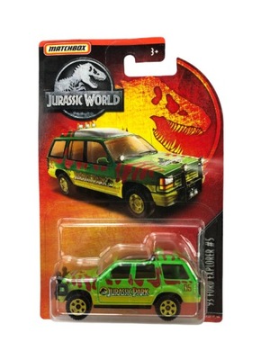 MATCHBOX JURRASIC WORLD '93 FORD EXPLORER #5 GDN97