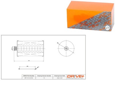 ФИЛЬТР ТОПЛИВА VOLKSWAGEN ДИЗЕЛЬ 2.5 06-11 CRAFTER 30-50 DRIVE+