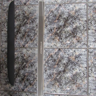 Toyota corolla e 12 молдинг порог перед фото №1