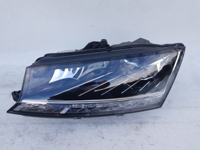 Fabia 3 iii lift 6v1 лампа full led ліва перед eu фото №1