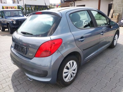 Peugeot 207 ezw бампер задняя фото №1