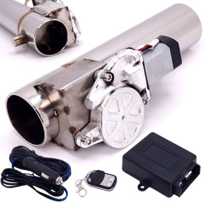 Електрична дросельна заслінка вихлоп на пульта 51mm пряма фото №1