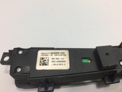 Панель переключателей bmw 5 f10 9202951 2012 фото №1