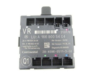 Модуль двері передній перед правий mercedes ml w166 фото №1