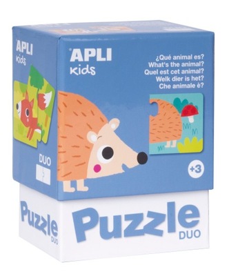 Puzzle duo Apli Kids Jakie to zwierzątko?