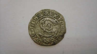 Moneta szeląg Zygmunt III Waza 1599 Ryga