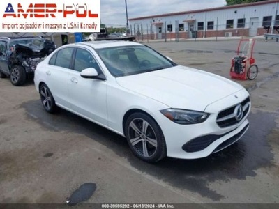 Mercedes-Benz Klasa C 2022 Mercedes-Benz C-Class C 300 Sedan 2.0 Benzyna